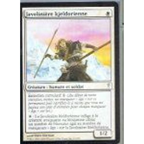 Javelinière Kjeldorienne  - Magic Mtg - Souffle Glaciaire 11 - C