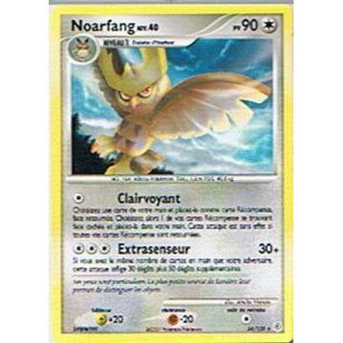 Noarfang - Pokemon - Diamant Et Perle 34 - R