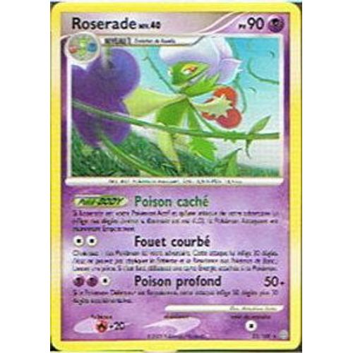 Roserade - Pokemon - Tempete 23 - R