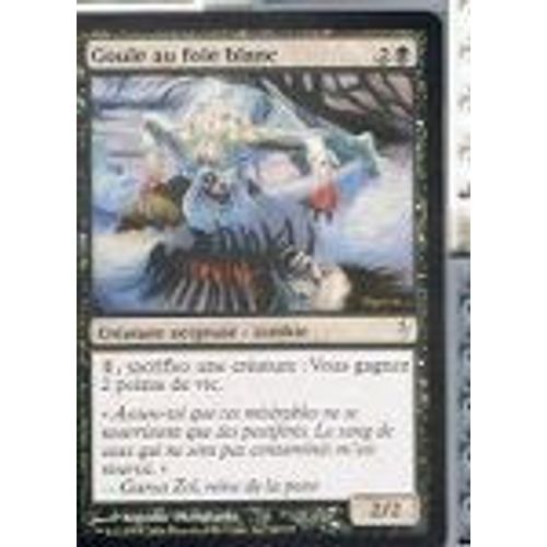 Goule Au Foie Blanc  - Magic Mtg - Souffle Glaciaire 60 - C
