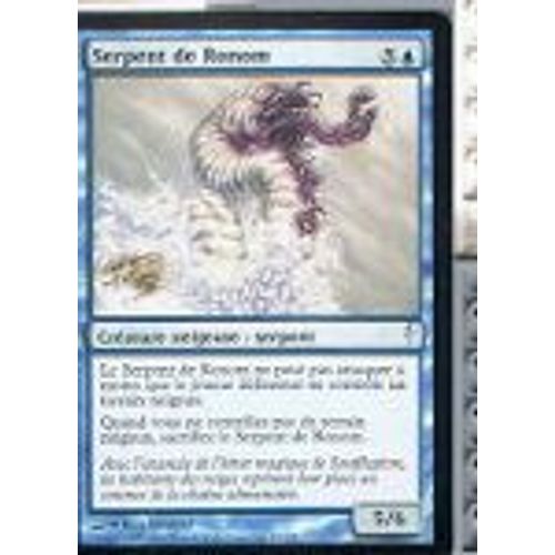 Serpent De Ronom  - Magic Mtg - Souffle Glaciaire 45 - C