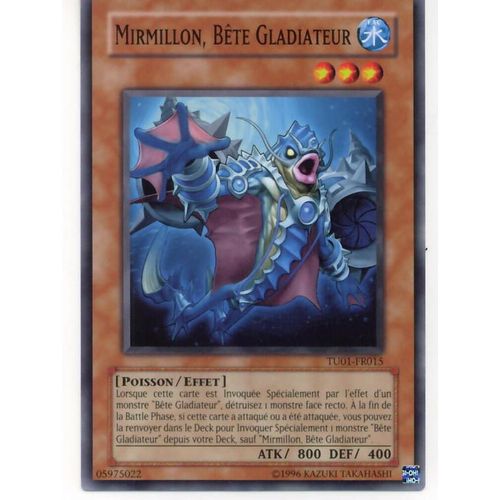 Yugioh Mirmillon, Bête Gladiateur Tu01-Fr015 Commune