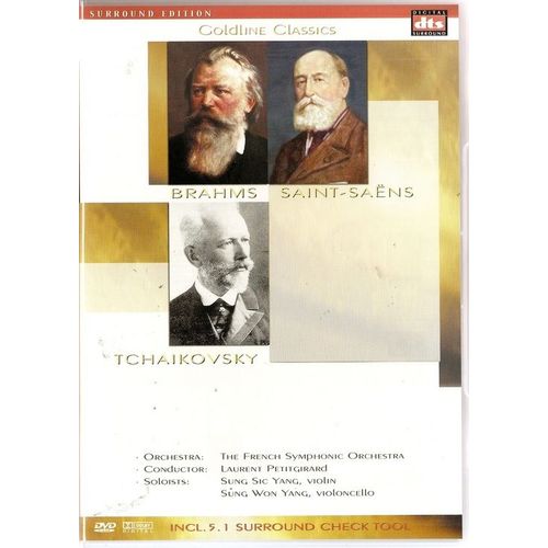 Goldline Classics - Brahms - Saint-Saëns - Tchaikovsky - The French Symphonic Orchestra
