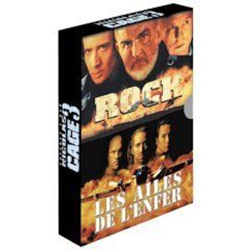 Coffret Nicolas Cage 2 Dvd: Rock + Les Ailes De L'enfer