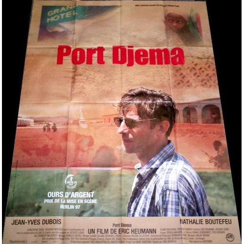 Port Djema De Éric Heumann / Affiche De Cinéma Originale / Format 120/160 Cm