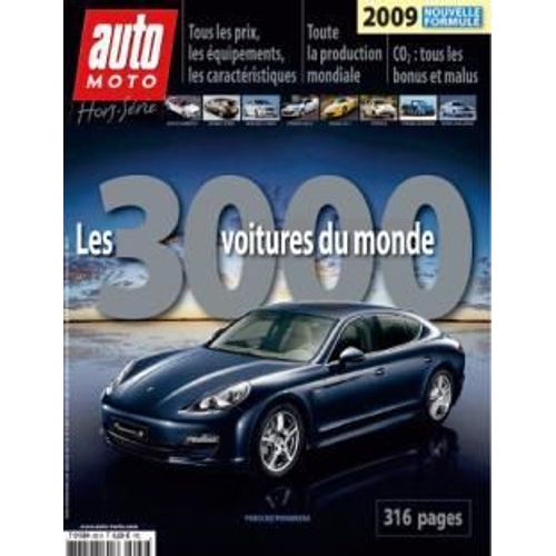 Auto Moto Hors Serie Les 3000 Voitures Du Monde 2009 Hors-Série N° 60 : Les 3000 Voitures Du Monde
