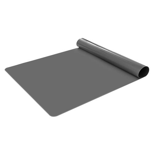 Kitchenraku Tapis En Silicone Très Grand 50x70cm,1.5mm Antidérapant Tapis De Table Silicone - Résistant À La Chaleur - Pour Le Bricolage, La Peinture, La Résine, La Couture, Gris