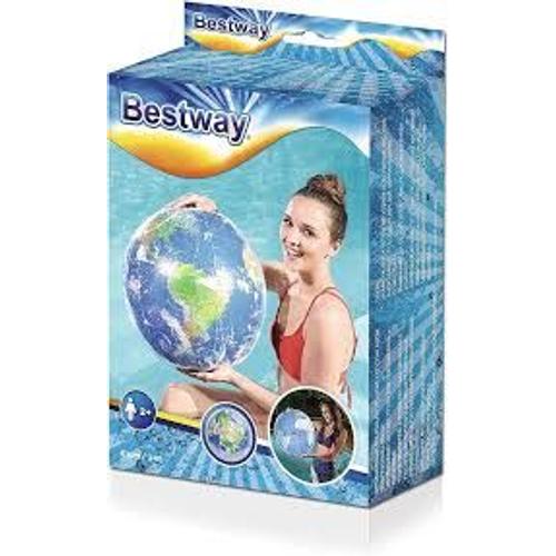 Bestway - Balle Lumineuse Explorateur Terre