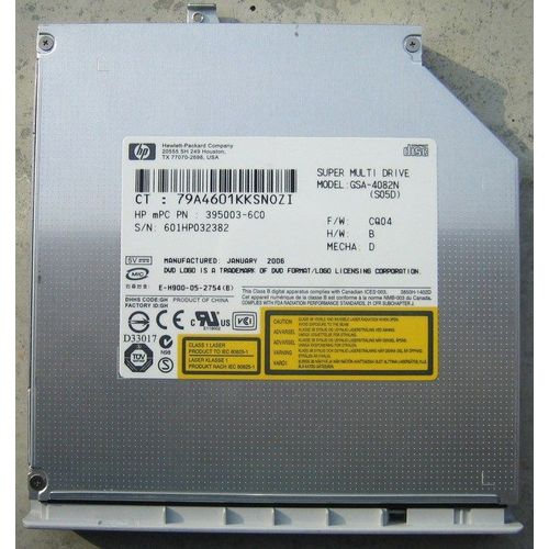 LG GSA 4082N Super Multi - Lecteur graveur combo DVD±RW/CD-RW - Interne - IDE   - Tampon 2 Mo