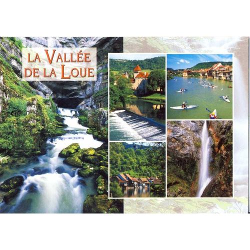 La Vallée De La Loue, La Source De La Loue, Le Château De Cléron, Ornans, Plaisir Du Canoë Kayak, Les Cascades De Syratu (Photo Marc Paygnard) (Ref 2599900320)