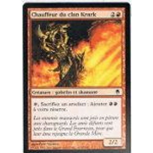 Chauffeur Du Clan Krark  - Magic Mtg - Sombracier 65 - C