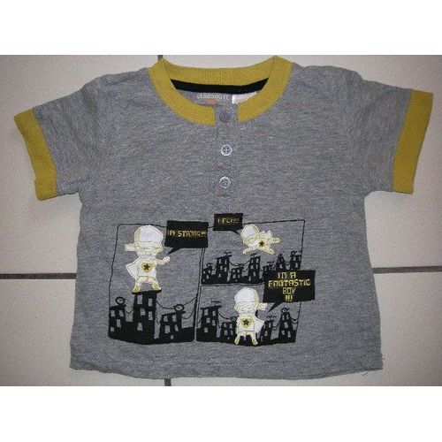 T-Shirt Gris 2 Ans La Redoute Kids