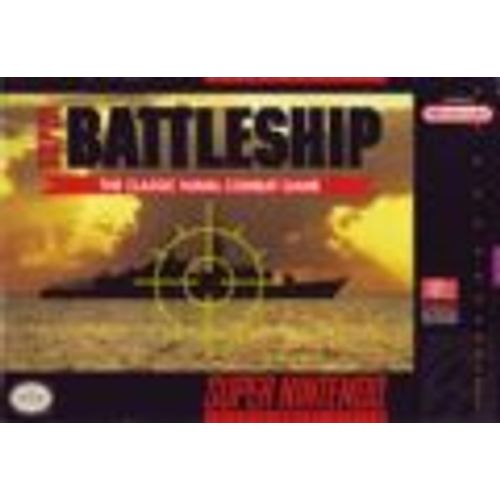 Super Battleship : The Classic Naval Combat Game Super Nintendo