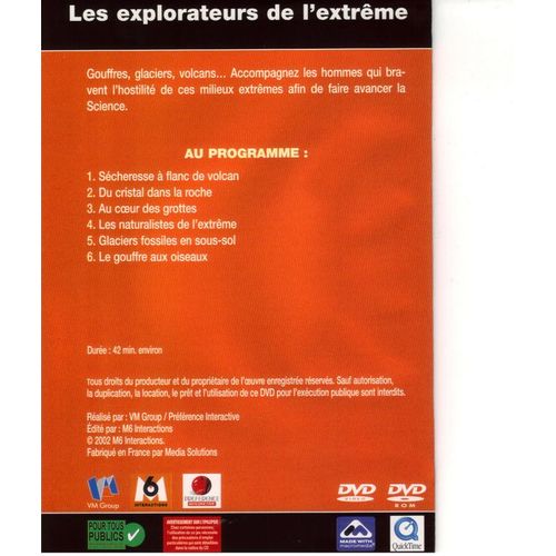 E=M6 Les Explorateurs De L'extrême - N°10