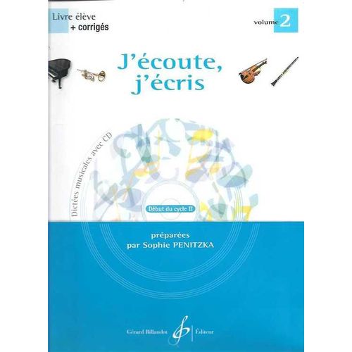 J'écoute, J'écris Volume 2