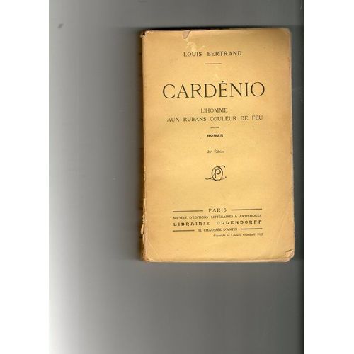 Cardenio  -   L'homme Aux Rubans Couleur De Feu