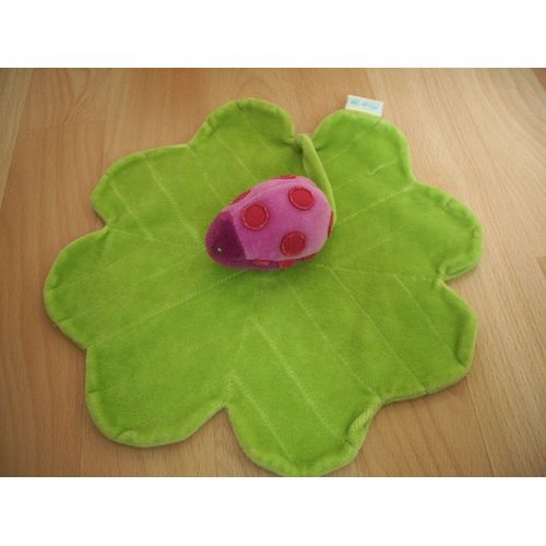 Doudou Plat Coccinelle Feuille/Tcf/Tout Compte Fait
