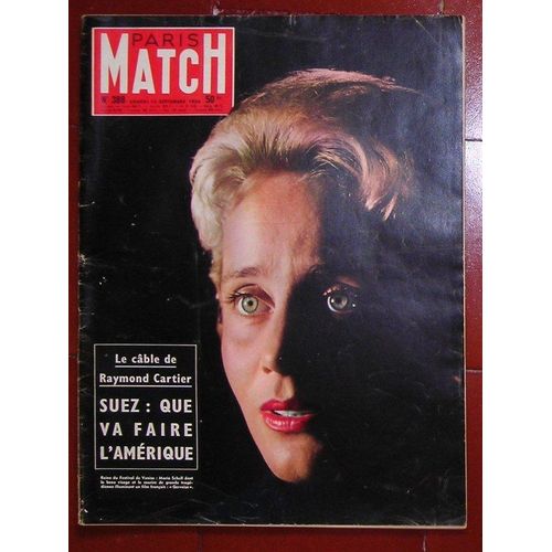 Paris Match N°388 Du 08-09-1956