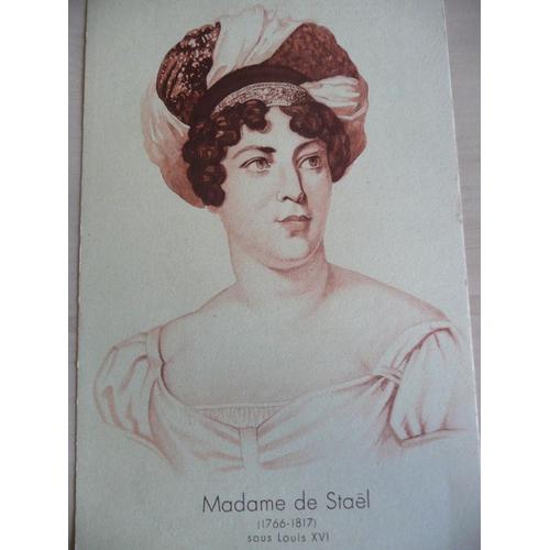 Madame De Stael 1766-1817 Publicité Nevrovitamine 4 Laboratoire Actino