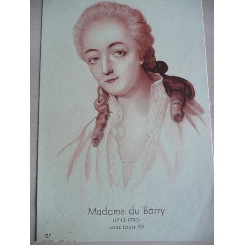 Madame Du Barry 1743-1793  Publicite Nevrovitamine 4 Laboratoire Actino