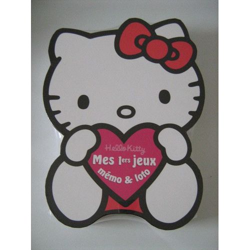 Coffret Mes 1ers Jeux Hello Kitty (Mémo + Loto)