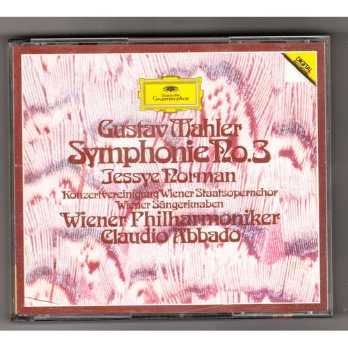 Symphonie No. 3 En Ré Mineur, Pour Orchestre Avec Contralto