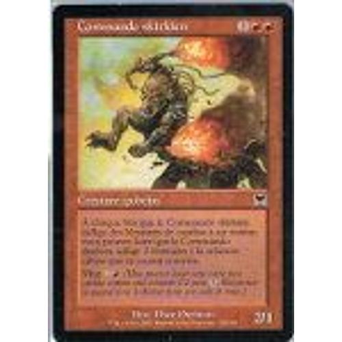 Foil Premium Commando Skirkien  - Magic Mtg - Carnage 228 - C