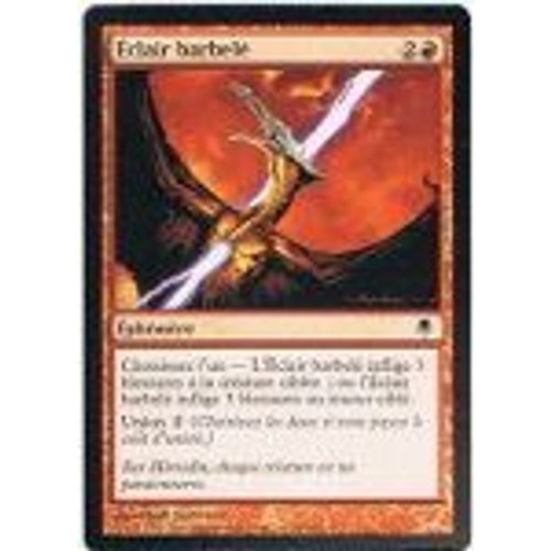 Foil Premium Éclair Barbelé  - Magic Mtg - Sombracier 55 - C