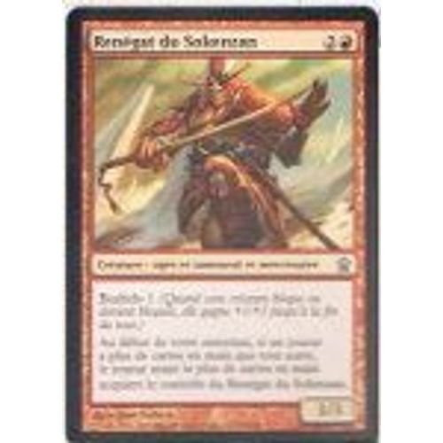 Foil Premium Renegat Du Sokenzan  - Magic Mtg - Libérateurs De Kamigawa 114 - U