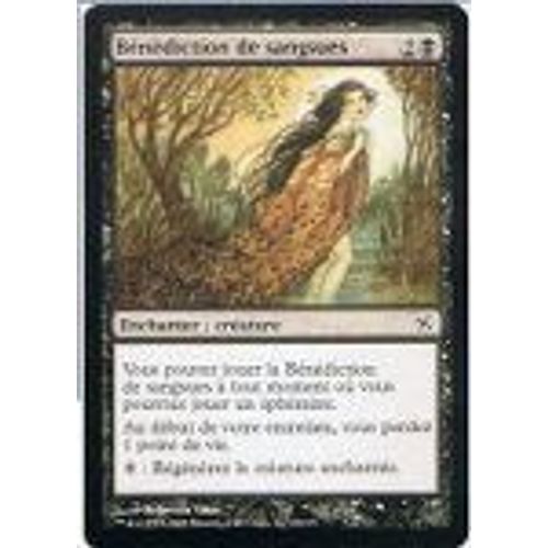 Foil Premium Bénédiction De Sangsues  - Magic Mtg - Traitres De Kamigawa 62 - C