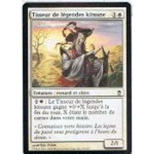 Foil Premium Tisseur De Legendes Kitsune  - Magic Mtg - Libérateurs De Kamigawa 17 - C