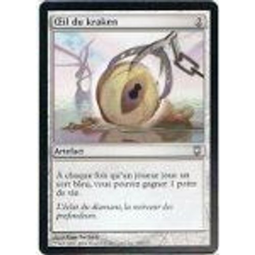 Foil Premium Oeil Du Kraken  - Magic Mtg - Sombracier 126 - U