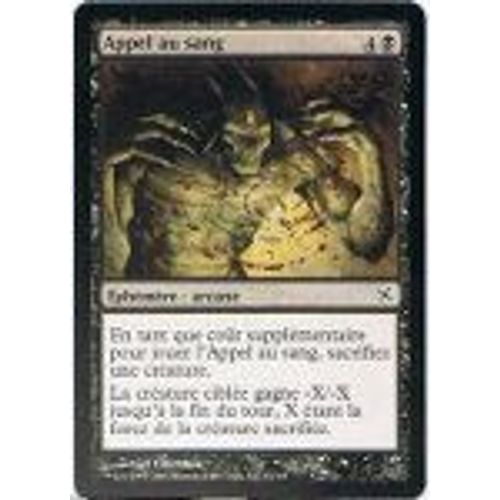 Foil Premium Appel Au Sang  - Magic Mtg - Traitres De Kamigawa 63 - C