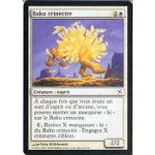 Foil Premium Baku Crinecire  - Magic Mtg - Traitres De Kamigawa 29 - C