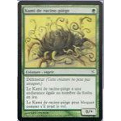 Foil Premium Kami De Racine-Piège  - Magic Mtg - Traitres De Kamigawa 147 - C