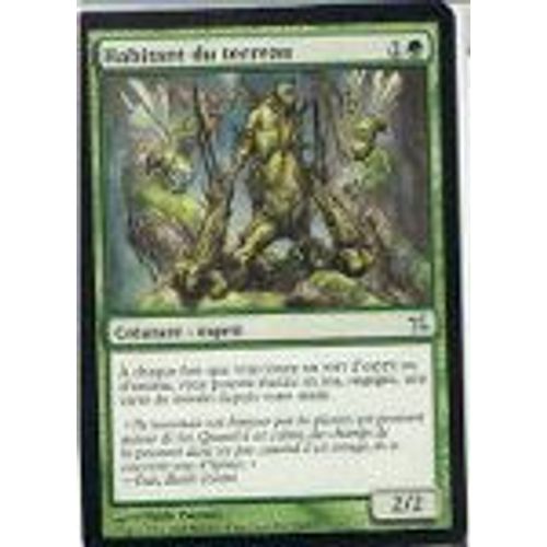 Foil Premium Habitant Du Terreau  - Magic Mtg - Traitres De Kamigawa 134 - U