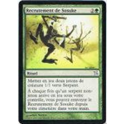 Foil Premium Recrutement De Sosuke  - Magic Mtg - Traitres De Kamigawa 145 - U