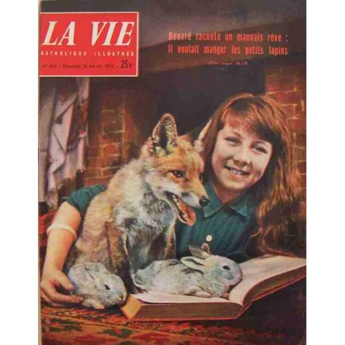 La Vie Catholique Illustrée Du 30-01-1955  N° 495 : Renard . . . , Les Détergents, Film Ulysse