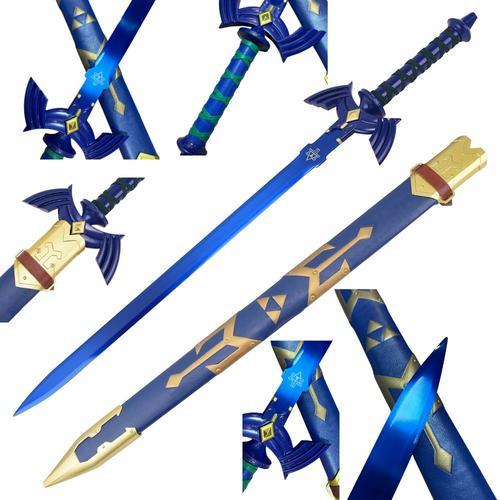 Zelda Epee Link + Fourreau Sabre The Legend of Zelda Excalibur Replique Épée Master Sword de Link 109 cm