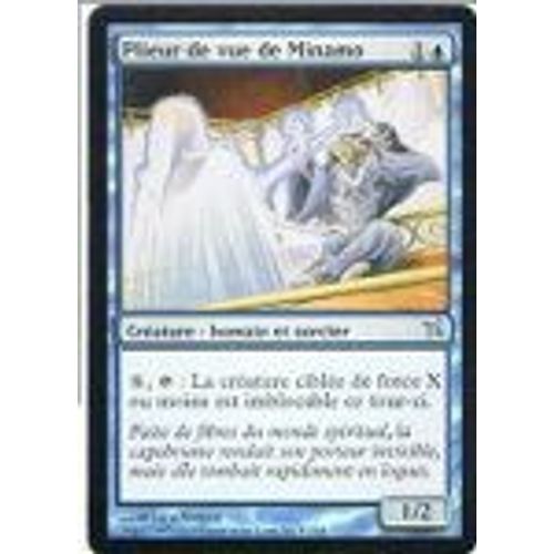 Foil Premium Plieur De Vue De Minamo  - Magic Mtg - Traitres De Kamigawa 41 - U