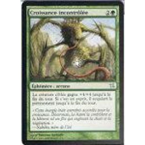 Foil Premium Croissance Incontrôlée  - Magic Mtg - Traitres De Kamigawa 148 - U