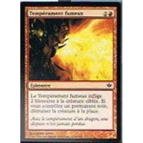 Foil Premium Tempérament Fumeux  - Magic Mtg - Conflux 61 - C
