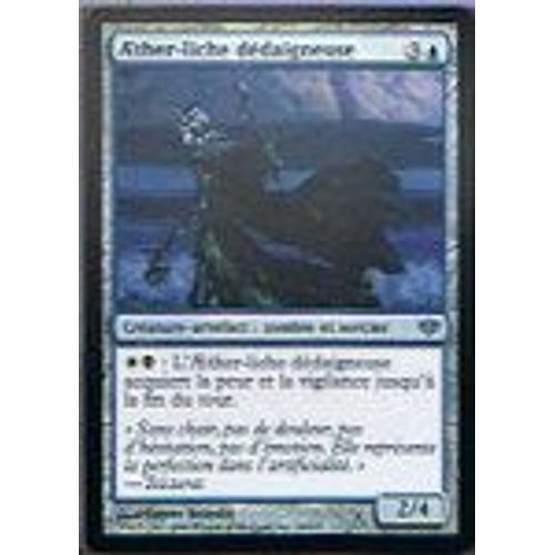 Foil Premium Aether-Liche Dédaigneuse  - Magic Mtg - Conflux 34 - U