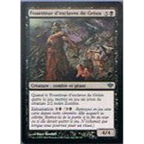 Foil Premium Fouetteur D'esclaves De Grixis  - Magic Mtg - Conflux 46 - U
