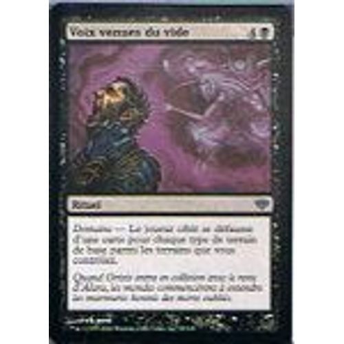 Foil Premium Voix Venues Du Vide  - Magic Mtg - Conflux 55 - U