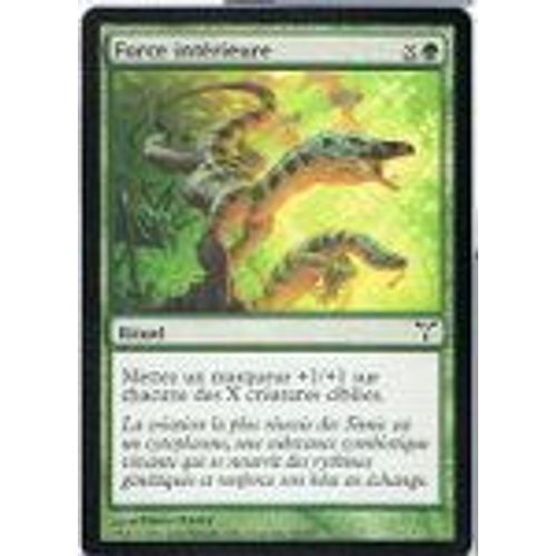 Foil Premium Force Intérieure  - Magic Mtg - Discorde 98 - C