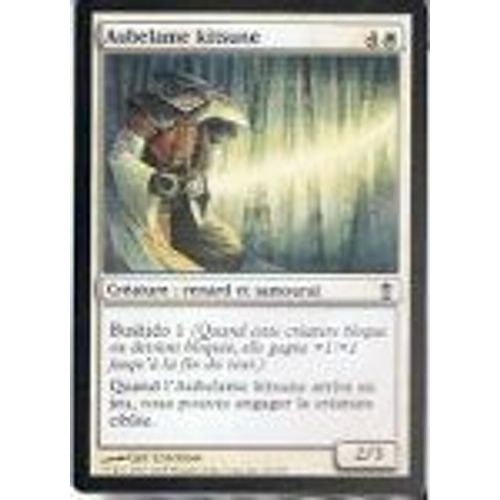 Foil Premium Aubelame Kitsune  - Magic Mtg - Libérateurs De Kamigawa 16 - C