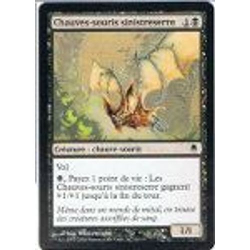 Foil Premium Chauves-Souris Sinistreserre  - Magic Mtg - Sombracier 45 - C