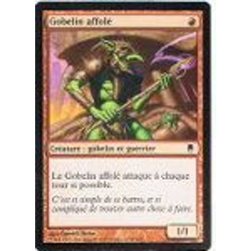 Foil Premium Gobelin Affolé  - Magic Mtg - Sombracier 56 - C