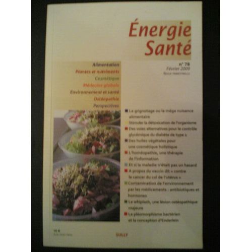 Energie Santé  N° 78